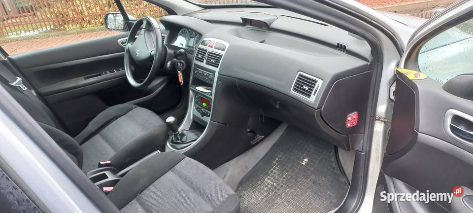 Peugeot 307 kombi 20 B LPG Hak Panorama mazowieckie Skaryszew