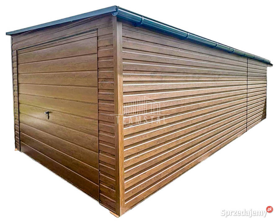 Garaż Blaszany 35x8m Wiata 1m Brama Uchylna blacha Sprzedaż Busko-Zdrój sprzedam