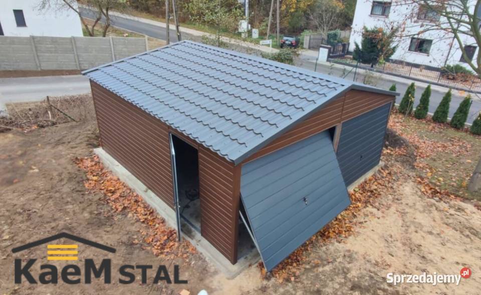 Garaż Blaszany Drewnopodobny 6x6 KAEM STAL Mocna Legnica sprzedam