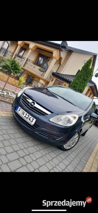 Opel Corsa SD 13 benzyna 2007r ABS Łukawica