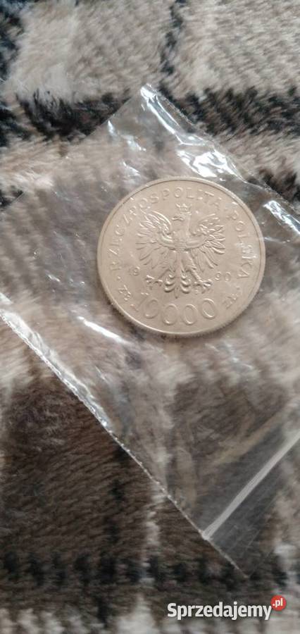 Moneta 10.000 Solidarność 1990 r