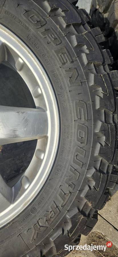 Opony Toyo MT 26670r17 małopolskie sprzedam