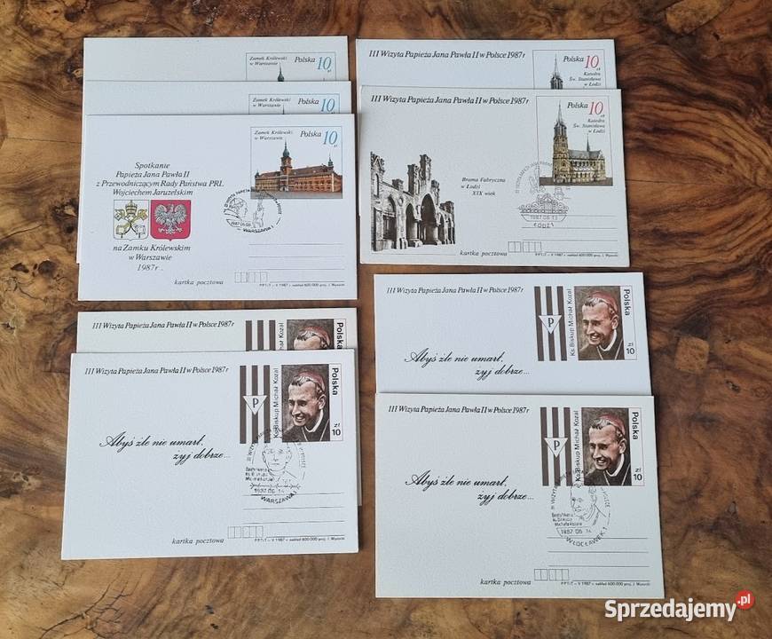 Kartki Pocztowe okolicznościowe 35 sztuk