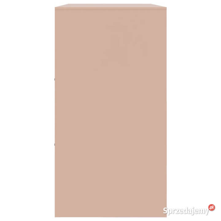 Szafka boczna różowa 99x39x73 stal WM841794 mazowieckie Warszawa