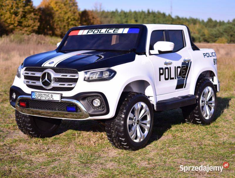 MERCEDES X LICENCJA POLICJA 4X4 2x12V XMX606P Toruń
