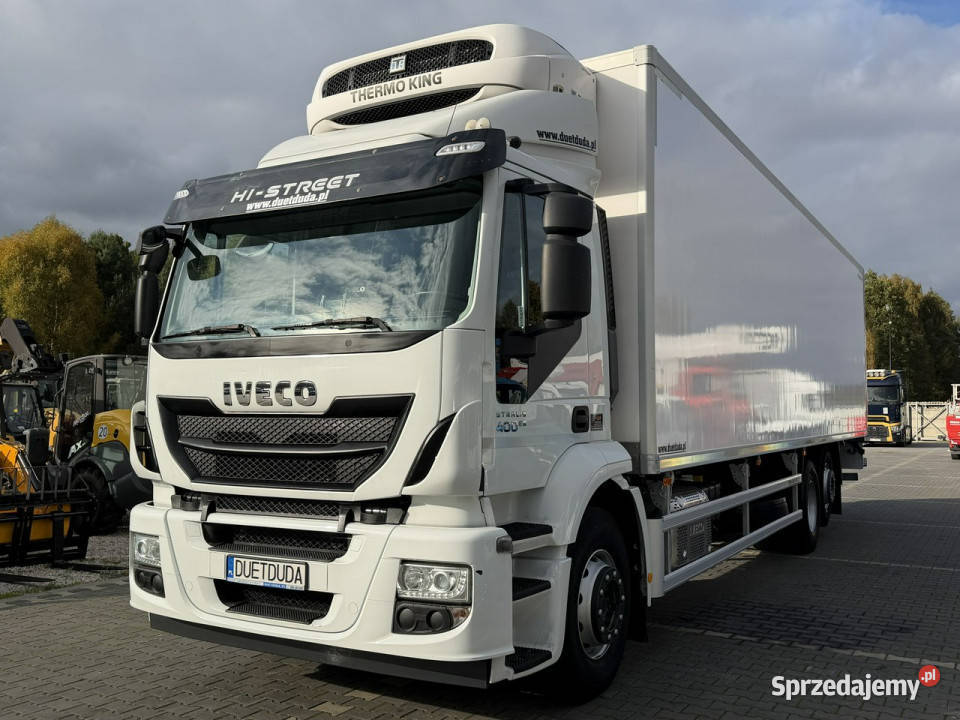 Iveco STRALIS 260S40 E6 Chłodnia Mroźnia Agregat tempomat Widełki