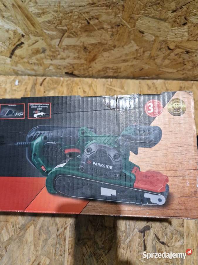 Szlifierka taśmowa sieciowe Parkside 900 wat Głogowa sprzedam