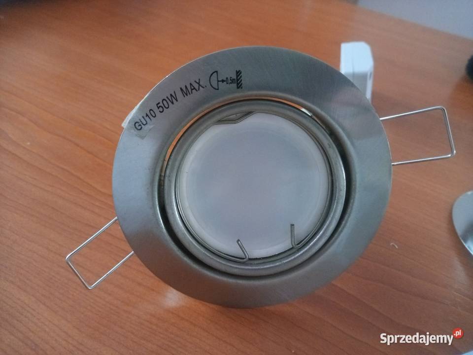 Zestaw oprawa halogenowa LED 3x6W GU10 Oprawy i oczka Pyrzyce sprzedam