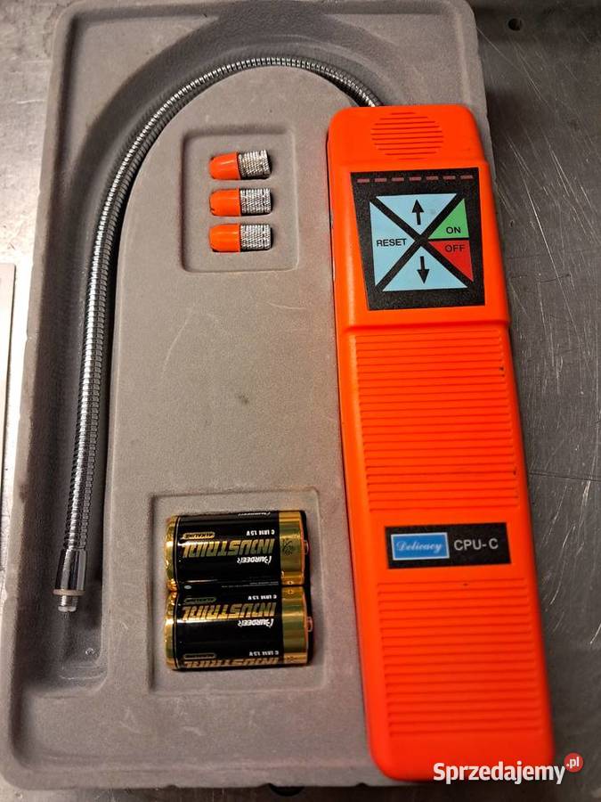 Detektor elektroniczny do nieszczelnosci