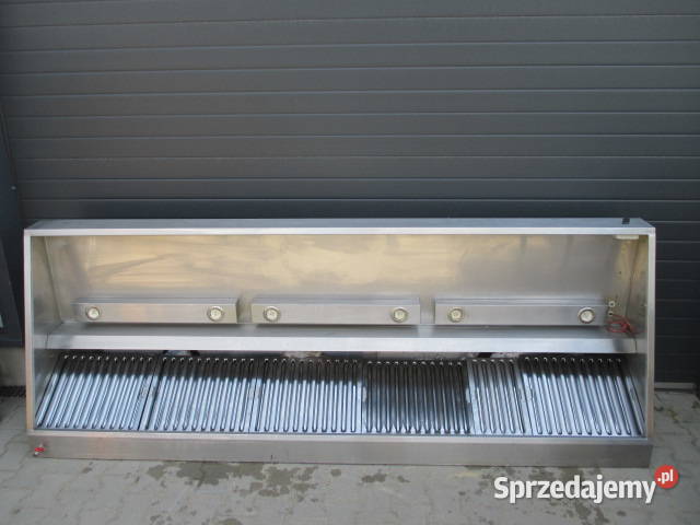 OKAP GASTRONOMICZNY SKOŚNY Z FILTRAMI 27510045 Gastronomia Ostrów Wielkopolski