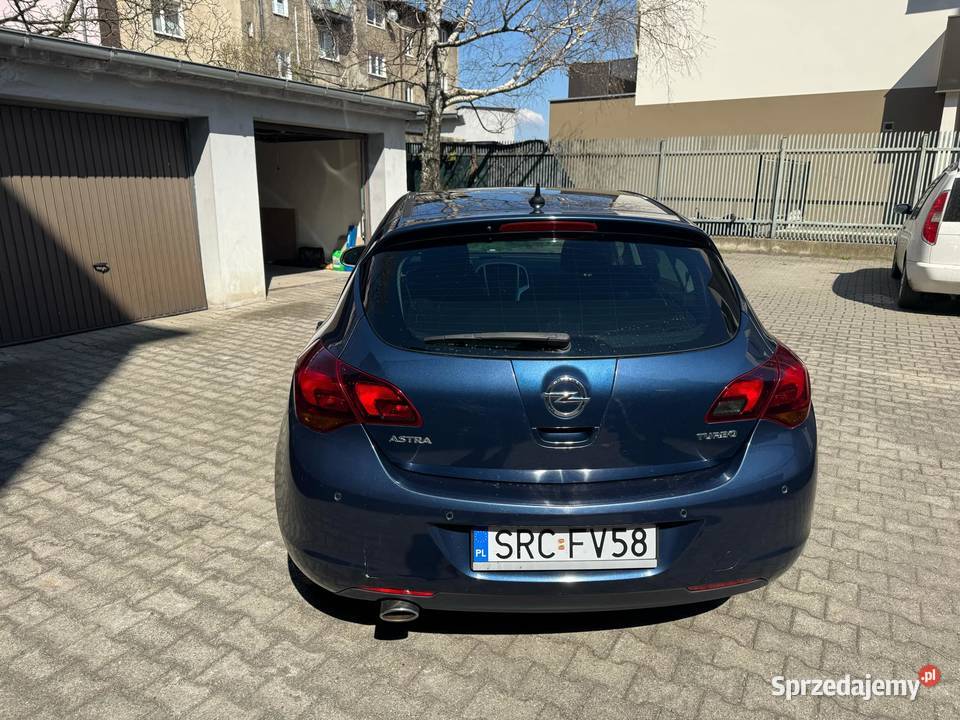 Opel Astra J 2011 LPG śląskie Racibórz