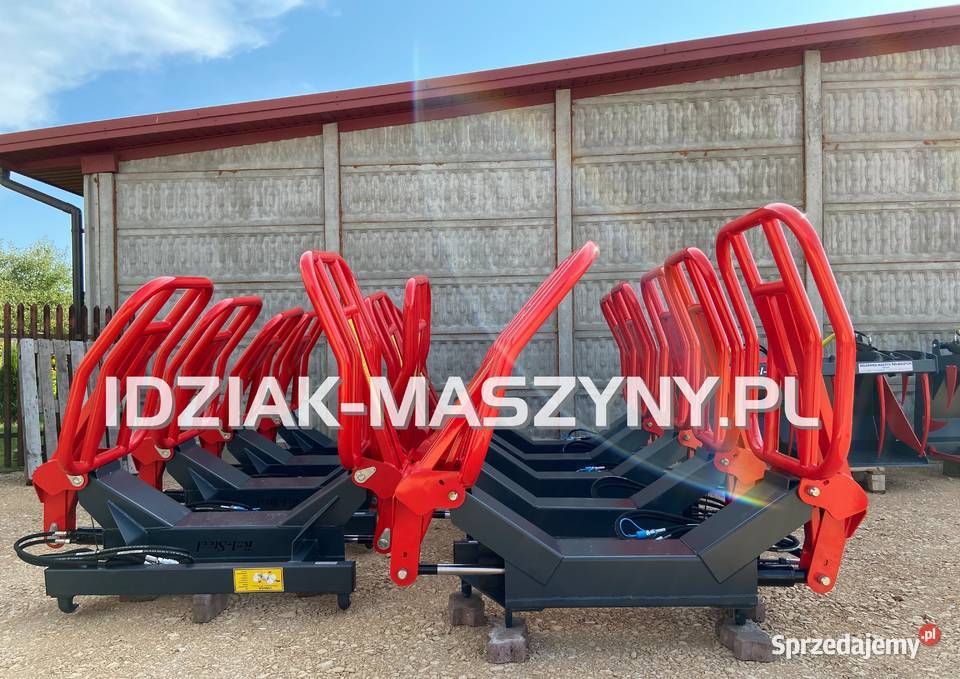 Chwytak balotów do ładowacza 1siłownik SOLIDNY Osprzęt roboczy Łódź