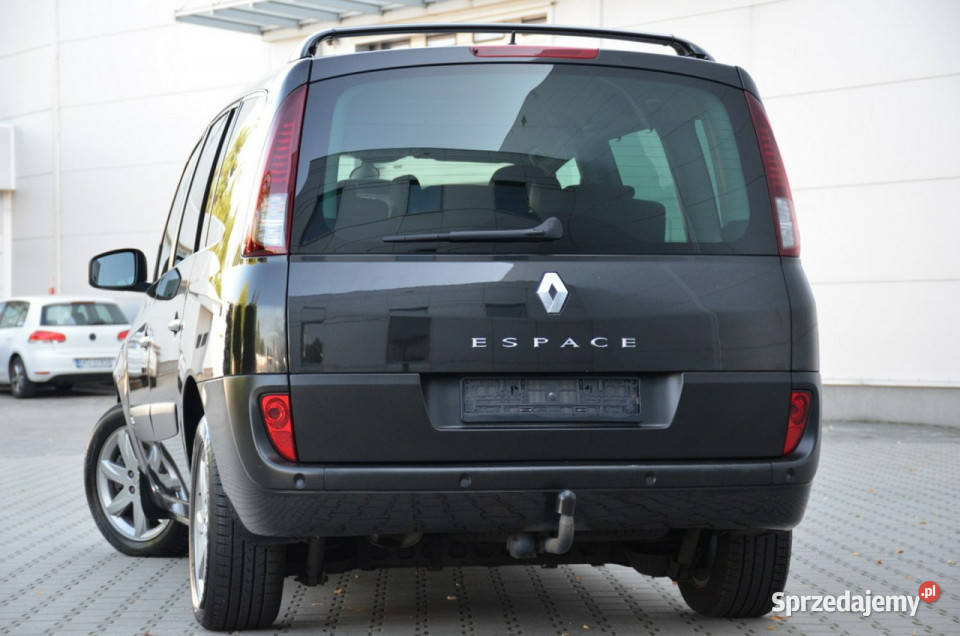 Renault Grand Espace Czarny Zarejestrowany 20DCI centralny zamek Kutno sprzedam