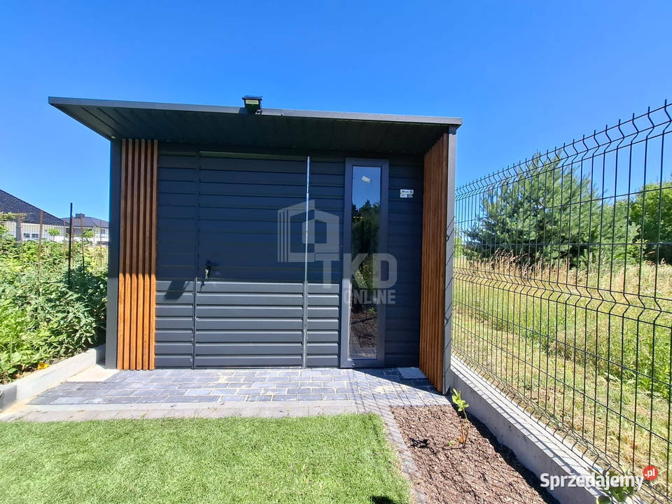 Schowek domek ogrodowy 3x3 drzwi okno dekor z pomorskie sprzedam