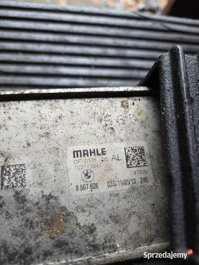 Chłodniczka oleju BMW 20 diesel n47 osobowe Łagów