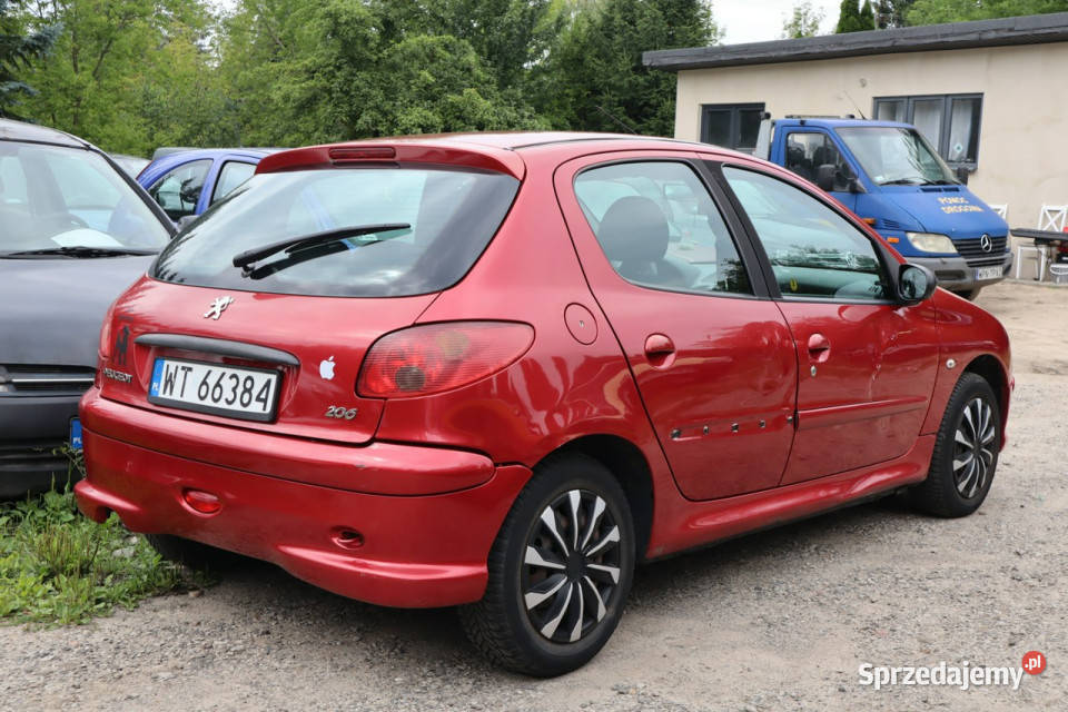 Peugeot 206 2007r 14 Benzyna 75 5 Drzwi VAT marża mazowieckie Warszawa sprzedam