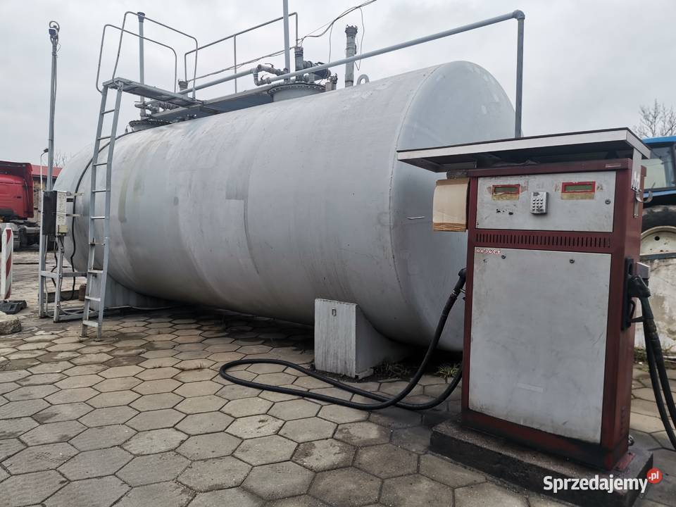 Zbiornik paliwa 30m3 diesel dwukomorowy śląskie Koszęcin