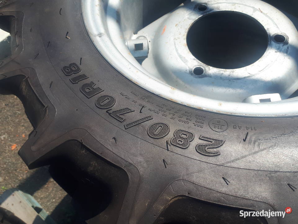Koła rolcznicze 2 opona 28070 R18 Głogoczów