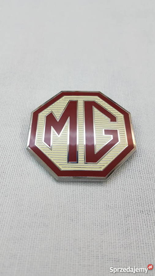 MG ZS EMBLEMAT ZNACZEK LOGO KLAPA NOWY PIĘKNY
