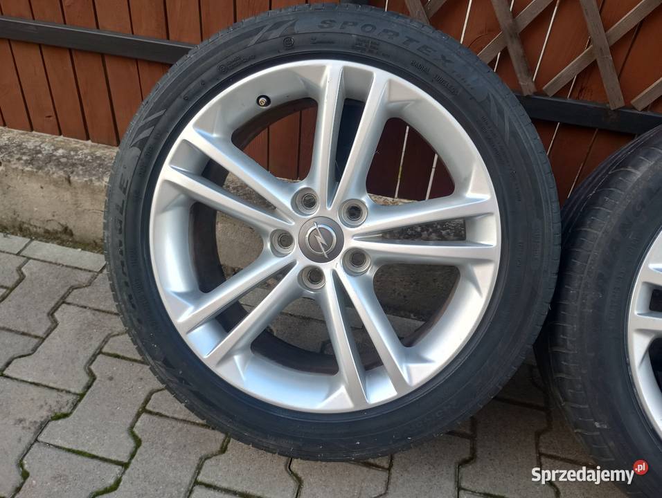 Alufelgi 18 5x120 et42 8j Oryginalne Opel Samochodowe kujawsko-pomorskie Włocławek