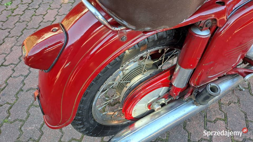 Jawa 350 kivaczka 354 z 1960 z dokumentami