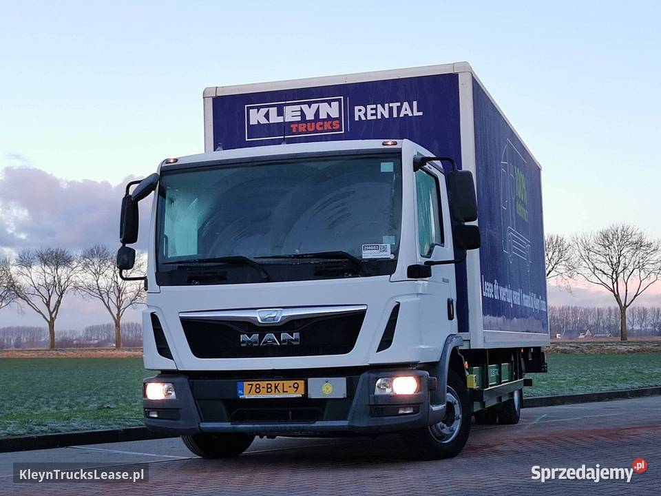 MAN E FULL ELECTRIC 172kWh 150 range kontener