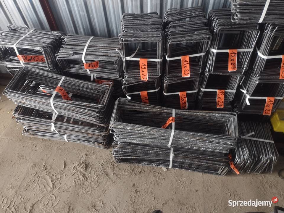 Strzemiona budowlane strzemiona zbrojeniowe drut Częstochowa sprzedam