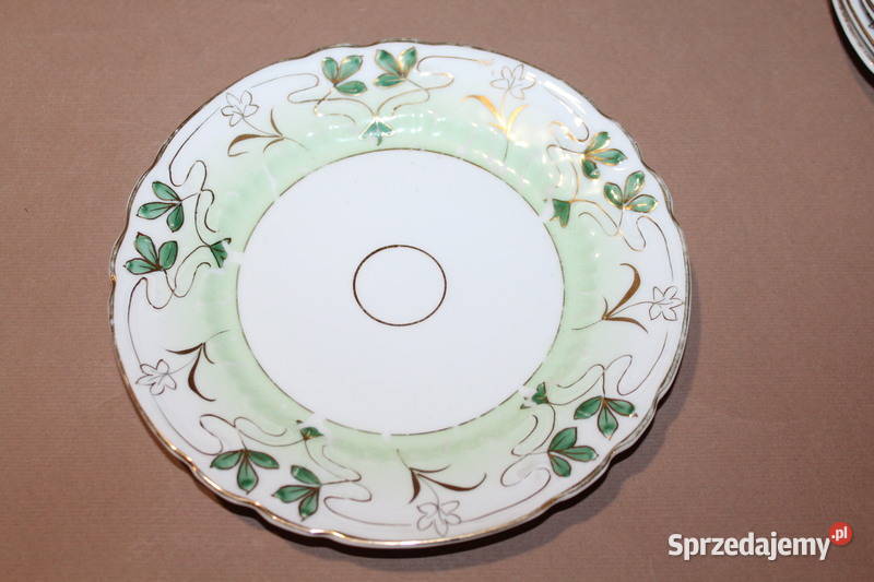 Komplet porcelanowych talerzyków deserowych 6 Szczecin