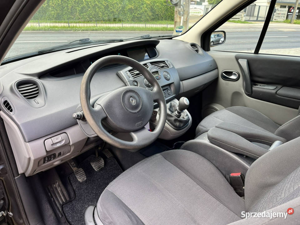 Renault Scenic 16 1wł Oryginal Lakier kurtyny powietrzne Scenic Częstochowa sprzedam