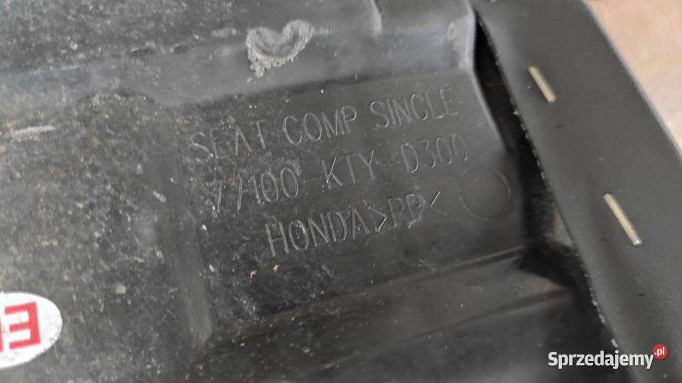 Honda CBR 125 JC 39 siedzenie kanapa przód Warszawa