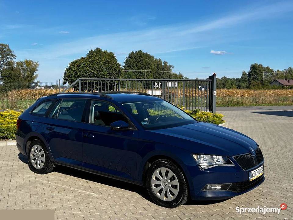 Skoda Superb 16 TDI Active 120 2015r Salon diesel Karolków Szwarocki