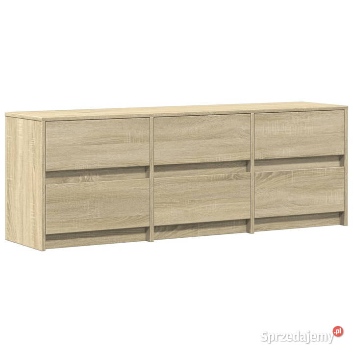 Szafka pod TV z LED dąb sonoma 140x34x50 Warszawa