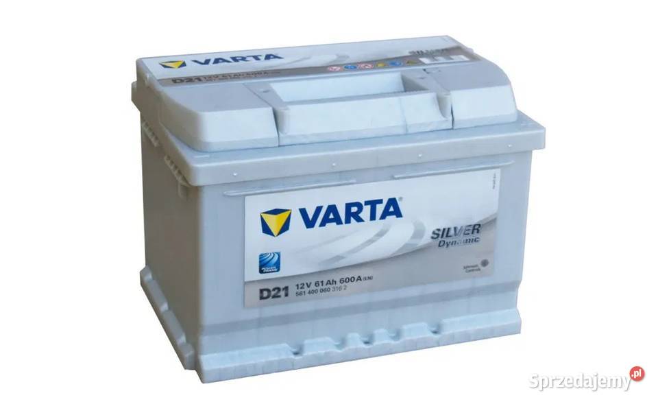 Akumulator Varta Silver Dynamic D21 61Ah600A mazowieckie Pruszków