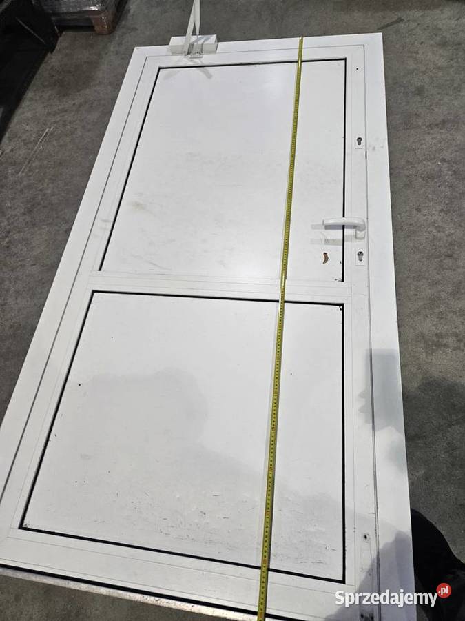 Drzwi aluminiowe z ościeżnicą podwójny zamek Rzeszów