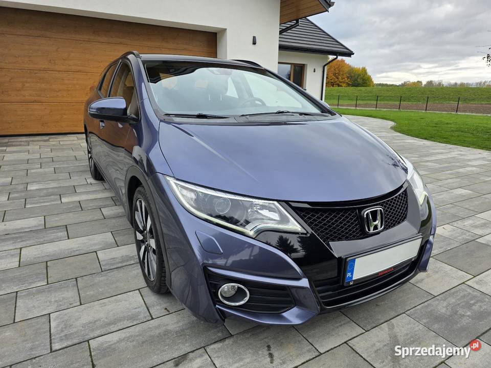 2015 Honda Civic Tourer 18 142 manual stan Niedomice