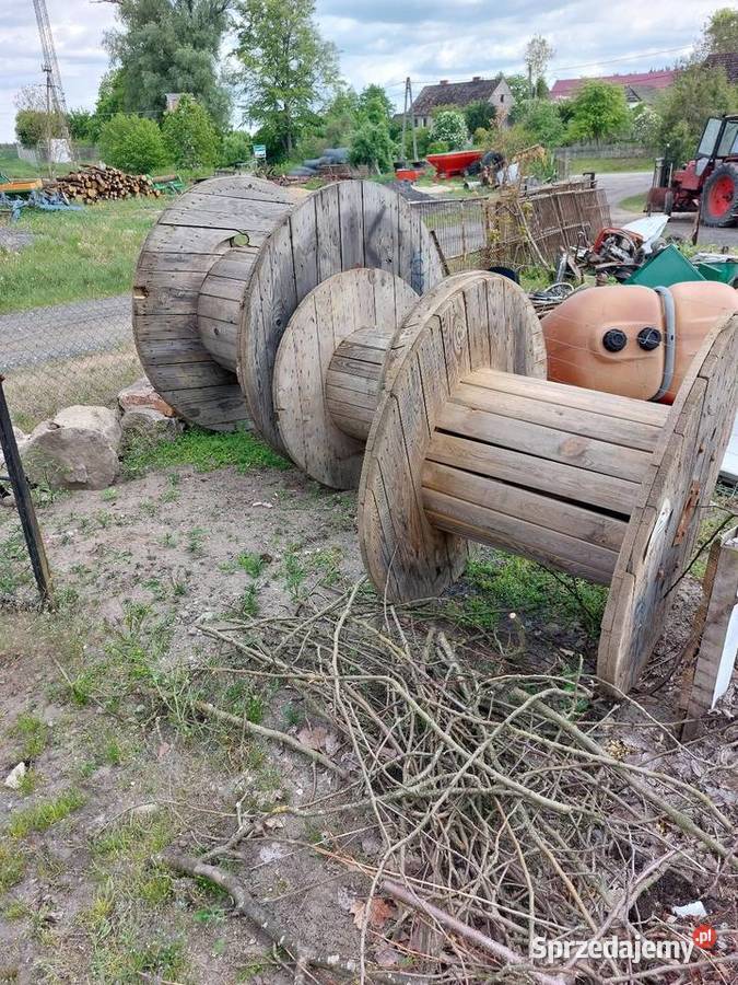 Szpule na kabel Jastrowie sprzedam