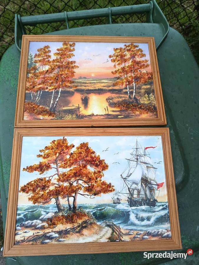 Obrazki z bursztynem Jaktorów