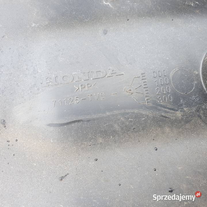 HONDA CIVIC IX OSLONA PASA PRZOD 71125TV0E000 Łochowice sprzedam