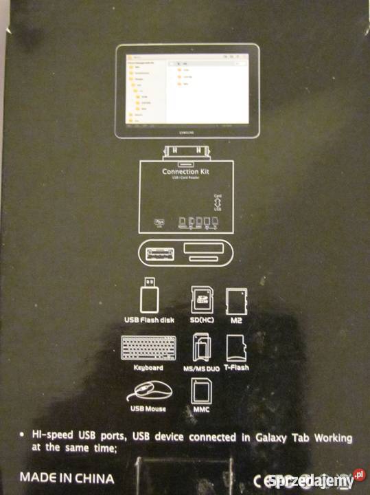 Adapter OTG do tabletów Samsung Galaxy TAB Zamość sprzedam
