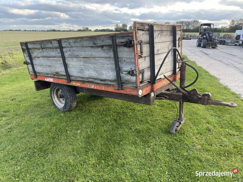 Przyczepka do mini ciagniczka z wywrotem i Wąbrzeźno