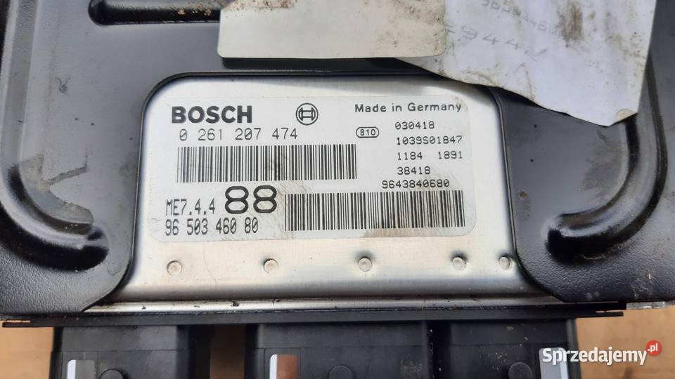 zestaw startowy Peugeot 307 16 16V NFU Układ elektryczny, zapłon Dębno