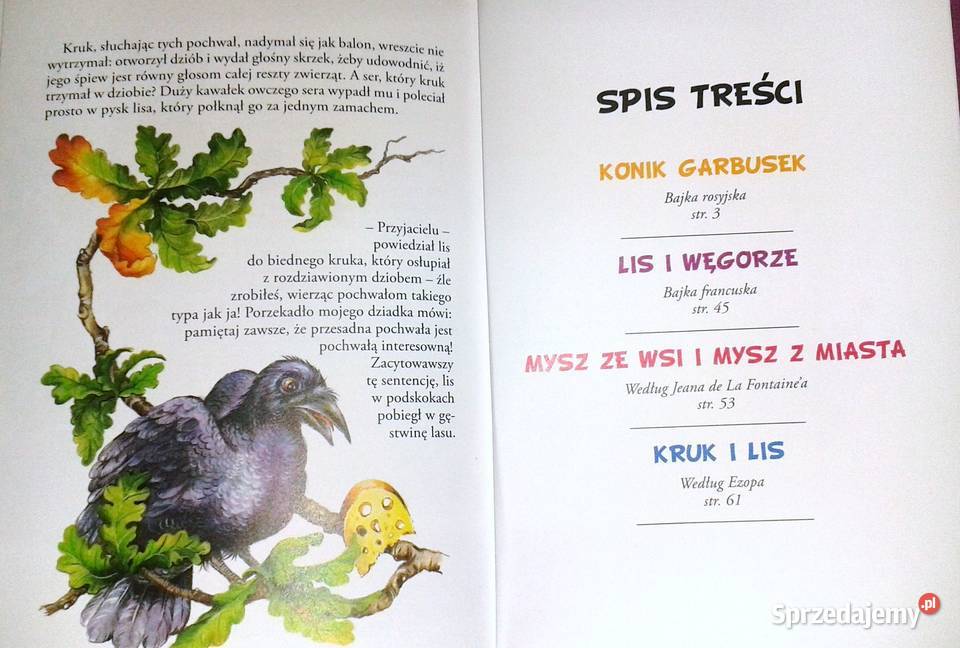 Konik garbusek i inne bajki praca zbiorowa twarda Chełm