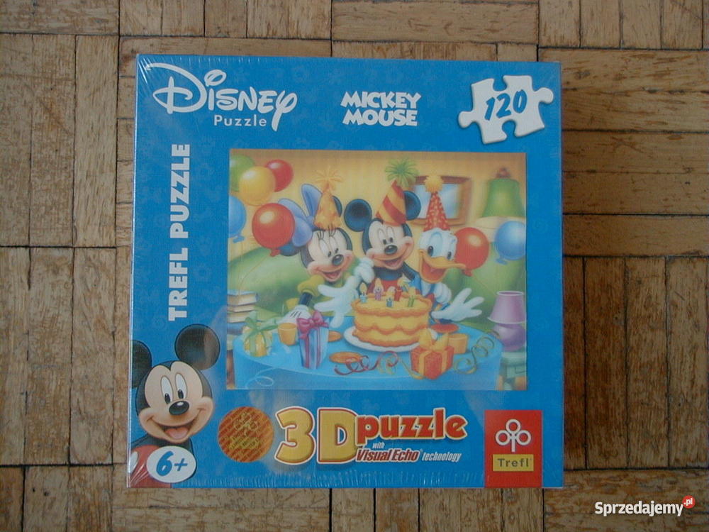 PUZZLE 3D120 ELEMENTÓW MICKEY MAUSE Wrocław