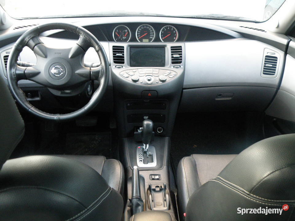 NIssan Primera P12 20 benzynagaz 2002 r poduszka powietrzna Wiśniowa