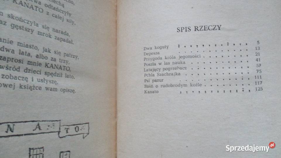 Oto bajka Brzechwa Szancer Szachrajka Kopciuszek Łódź