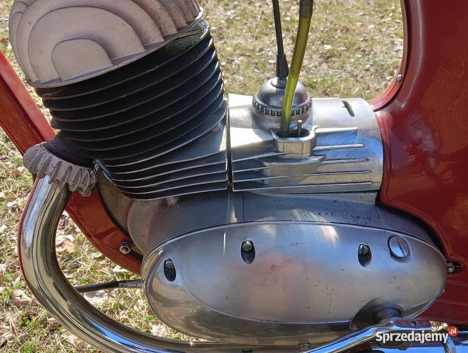 Jawa 175 podwójny wydech w świetnym stanie białe Łask
