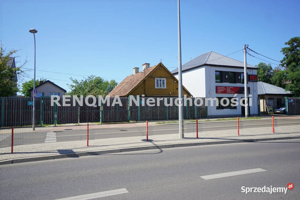 sprzedaży działki 586m2 Białystok Sitarska asfalt
