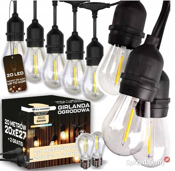 Girlanda ogrodowa wodoodporna 2300 EVI 20 Lublin