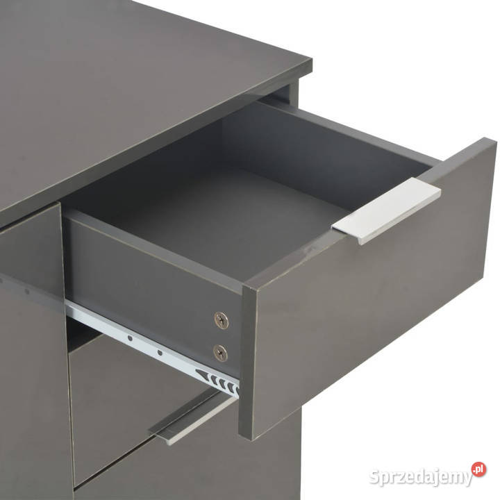 Komoda na wysoki połysk szara 107x35x805 Warszawa