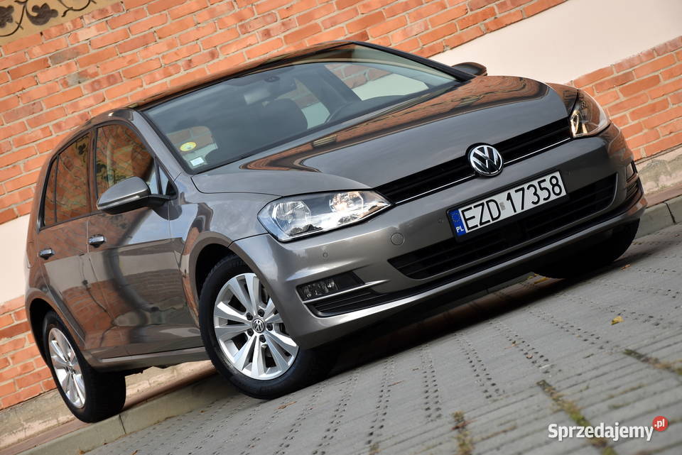 Volkswagen Golf VII TDI 105 AUTOMAT 7b 5d czujnik zmierzchu Zduńska Wola sprzedam